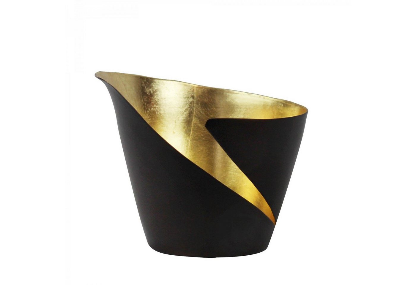 mitienda Teelichthalter Teelichthalter Break bronze/golden von mitienda