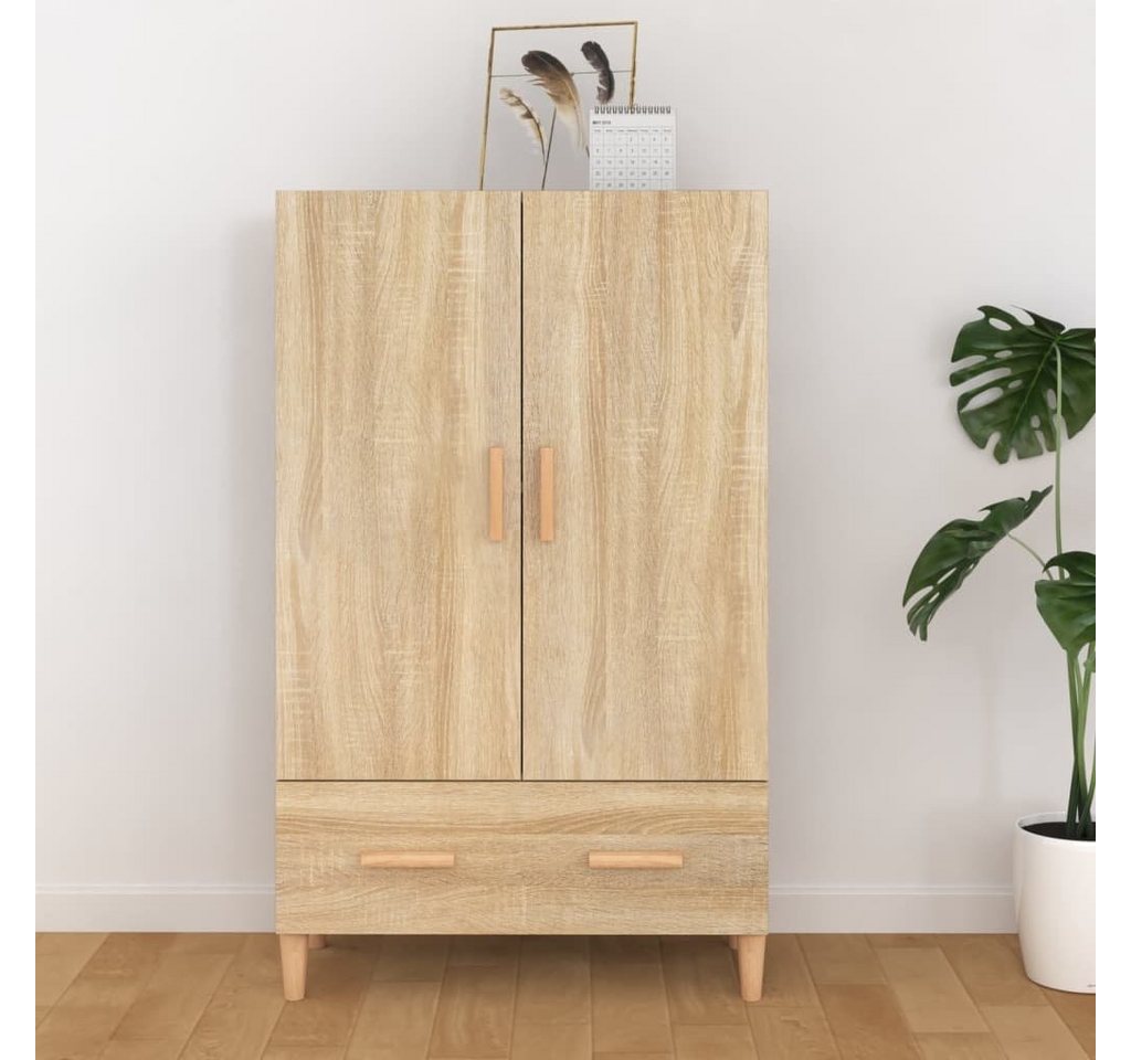 möbelando Highboard Torres (BxHxT: 70x115x31 cm), in Sonoma-Eiche mit einer Schublade und 2 Türen von möbelando