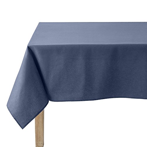 Tischdecke aus Baumwolle aubergine marineblau von Coucke