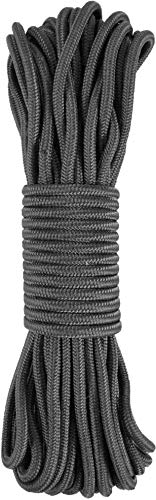 Stabiles Polypropylen-Seil, belastbar bis 250 kg universell einsetzbar Farbe Schwarz Größe 9mm/60m von normani