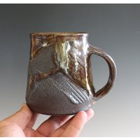 12 Oz Tasse | Handgemachte Keramik Kaffeetasse Keramiktasse Steingut Einzigartige von ocpottery