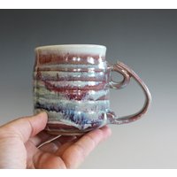 12 Unzen Becher | Handgetöpferte Keramik Handgemachte Kaffeebecher Keramiktasse Steinzeug-Tasse Einzigartige Kaffeetasse Keramik-Becher von ocpottery