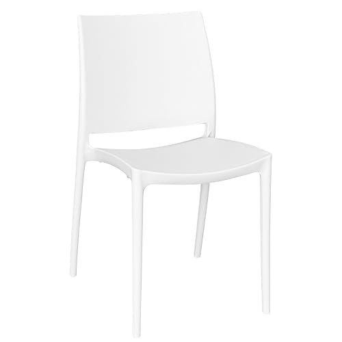 okAffareFatto di Zimbardi Costanza Stuhl altea Kunststoff weiße Farbe Modell Komfort von okAffareFatto di Zimbardi Costanza