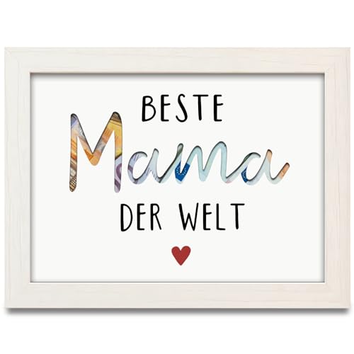 Geldgeschenk für Frauen, Mama Geldgeschenke, Geldgeschenk Geburtstag Mama, Geburtstagsgeschenk für Mama, Bilderrahmen Geldgeschenk Muttertagsgeschenk Geschenke zum Muttertag Beste Mama Geschenk von palasasa