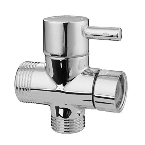 PETSOLA 3/4'' T Adapter 3 Wege Dusche Mischer Ventil Duschekopf Umsteller Umstellventil Umschalter Umschaltventil von petsola