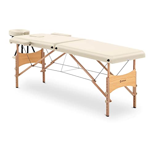 Physa Physa Toulouse BEIGE Massageliege klappbar Beige Massageliege Massagebank Massagetisch klappbare Massagelieg von physa wellness & lifestyle