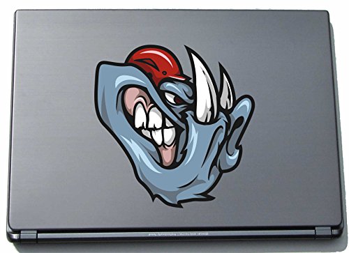 Laptopaufkleber Laptopskin Sport 018 - Wütender Wildschwein - 150 x 147 mm Aufkleber von INDIGOS UG