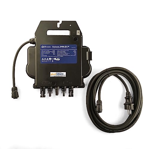 plenti SOLAR Dual Micro Wechselrichter APsystems EZ1-M 600W / 800W updatefähig von plenti SOLAR