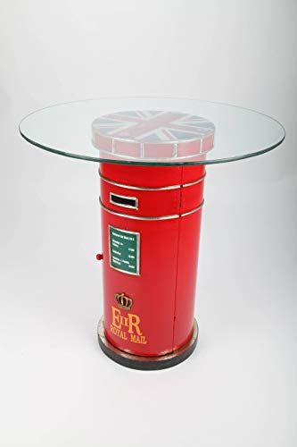 point home Design-Tisch Royal Mail, Schrank, Retro, rot, 71,5cm von point home