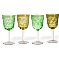 Pols Potten - Tie Weinglas, mehrfarbig (4er-Set) von pols potten