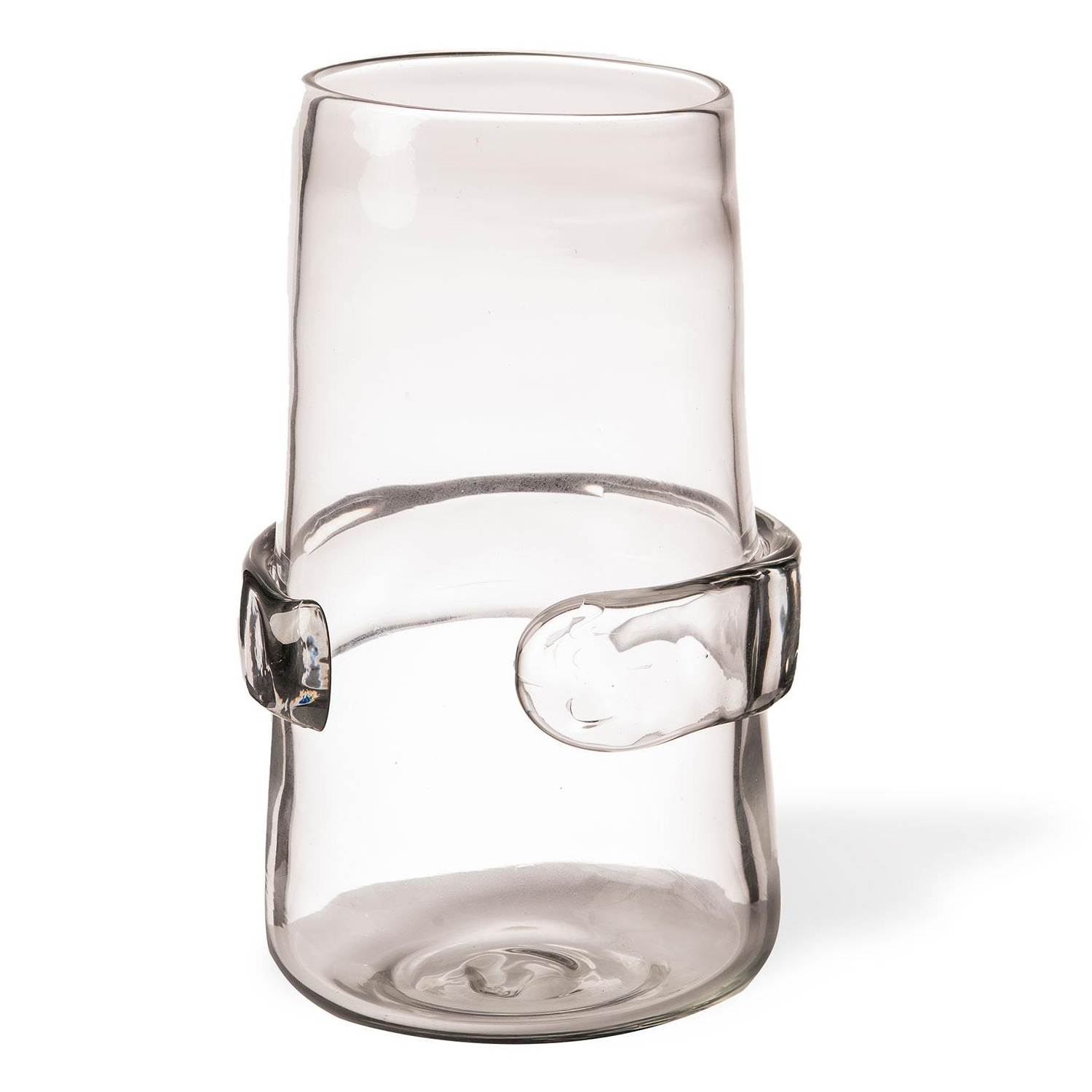 pols potten - Embrace Vase L - transparent/H x Ø 34x21cm von pols potten
