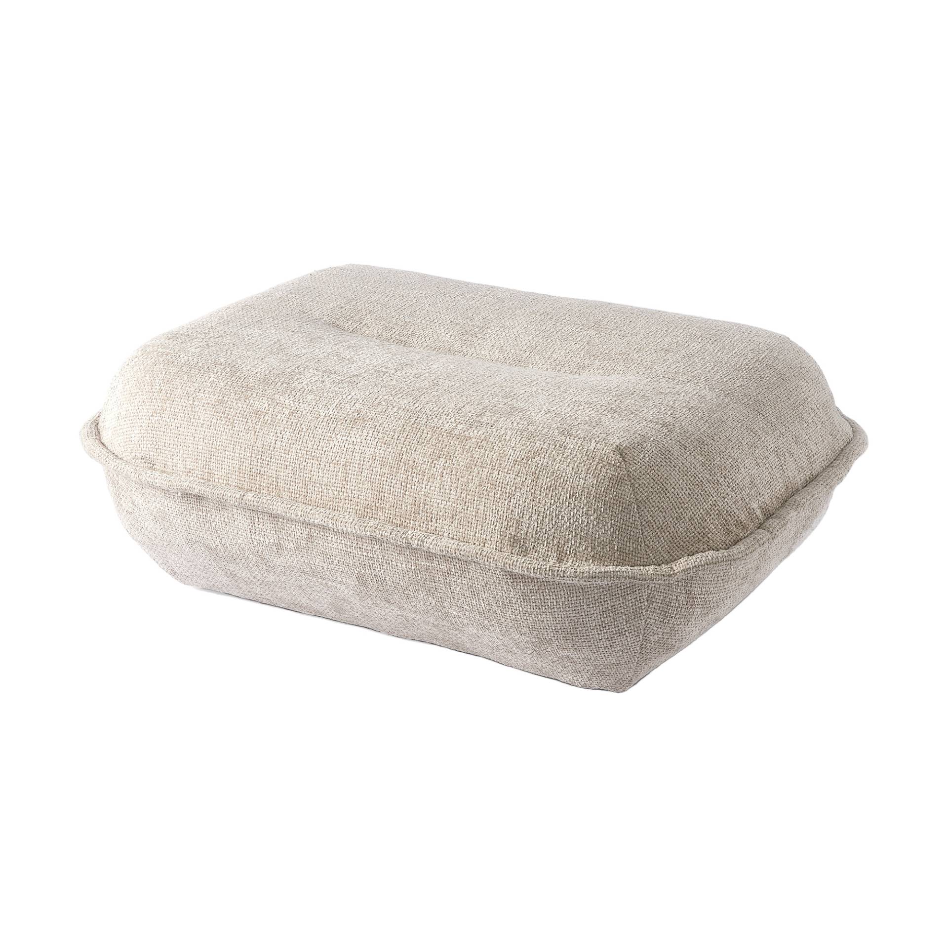 pols potten - Puff Pouf - weiß/BxHxT 95x35x80cm von pols potten