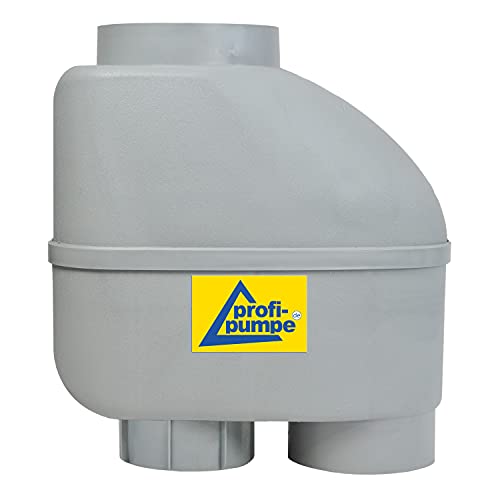 profi-pumpe.de REGENSAMMLER FALLROHR-Filter REGENTONNEN-FÜLLAUTOMAT Z 100 grau – Regenwasserfilter in selbstreinigender Bauart mit Edelstahl-Sieb und 100-125mm-Universal-Anschluss von profi-pumpe.de