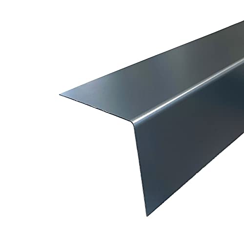 Alu Winkelblech Anthrazit Kantenschutz 2 Meter (150 x 100 x 0,8 mm) von profile-metall.de