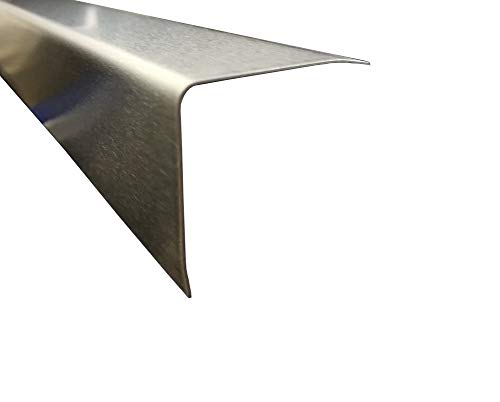 winkelblech edelstahl kantenschutz 125 cm lang V2A Winkel 3-fach gekantet (40 x 40 x 0,8 mm) von profile-metall.de
