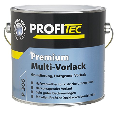 ProfiTec P306 Multi Malervorlack Premium weiss 2,5Ltr. von profitec