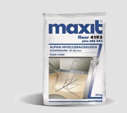 maxit floor 4193 - Calciumsulfat-Dünnestrich | 25kg | Fließestrich, Estrich für den Verguss von dünnschichtigen Warmwasser-Fußbodenheizungssystemen von qdwq-US