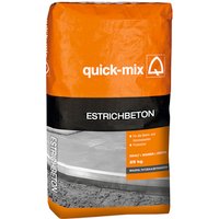 quick-mix Mörtel, Körnung: 8 mm, für Beton- und Estricharbeiten - grau von quick-mix