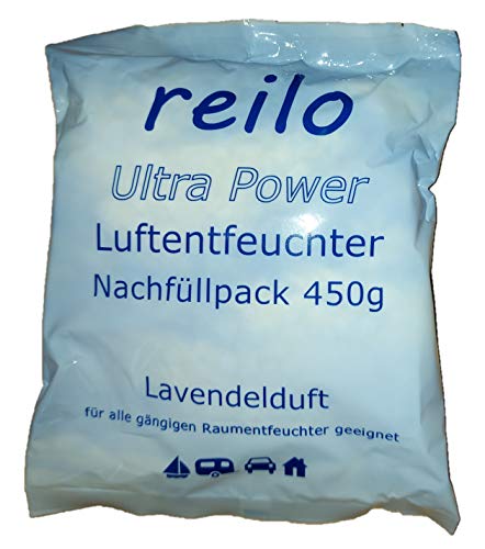 36x 450g "Lavendelduft" Ultra Power Luftentfeuchter Granulat im Vliesbeutel - Nachfüllpacks zum Staffelpreis von reilo