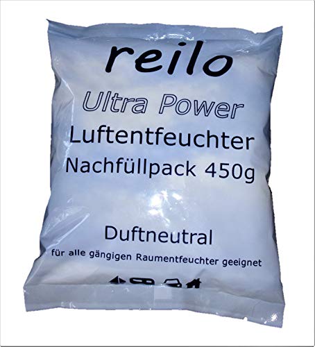 36x 450g Ultra Power Luftentfeuchter Raumentfeuchter Granulat (Calciumchlorid) im Vliesbeutel, Nachfüllpack - zum Staffelpreis von reilo