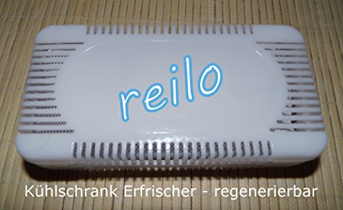 5x 3in1 Kühlschrank-Erfrischer gegen Gerüche, Feuchtigkeit & Schimmel, regenerierbar von reilo