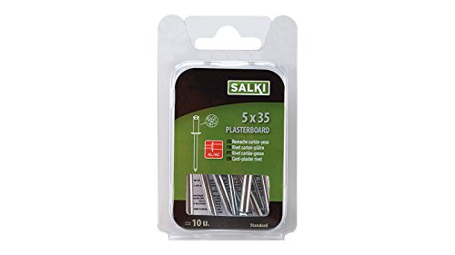 Salki 0305025 Standard Nieten aus Aluminium und Stahl für Karton-Gips von salki