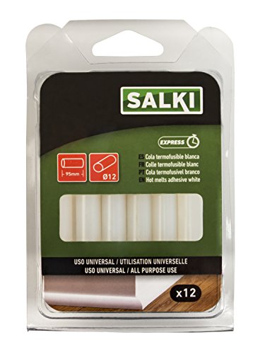 SALKI 430406-blister 12 Sie Schwanz termoencolar Ø11.5 x 95 mm weiß von salki