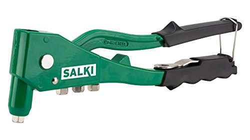 salki 8500701.0 Leichte Handnietzange für alle Arten von Nieten, Metall, L von salki