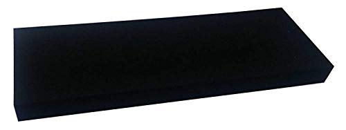 Rutschfeste Kautschuk-Unterlage für lange und breite Schleifsteine, 300mm x 80mm x20mm von scherenkauf