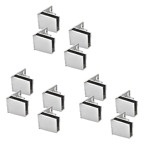 12 Stück Glastürscharniere, Glas, Schrank, Türscharnier, Glas, Weinschrank, Scharnier, Glas, Vitrine von shanpu