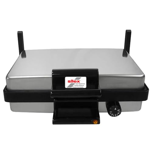 SILEX 610.15.004 Multigrill Kontaktgrill Silber + Kasserrolle Bratpfanne Toaster von silex