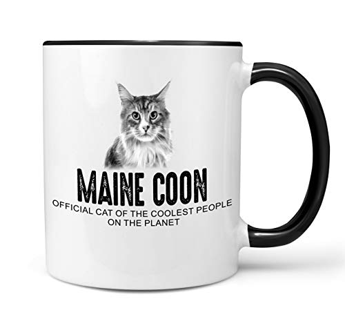 Maine Coon Main Official Cat Katze cool Tasse Kaffee lustig Kaffeebecher Design von siviwonder