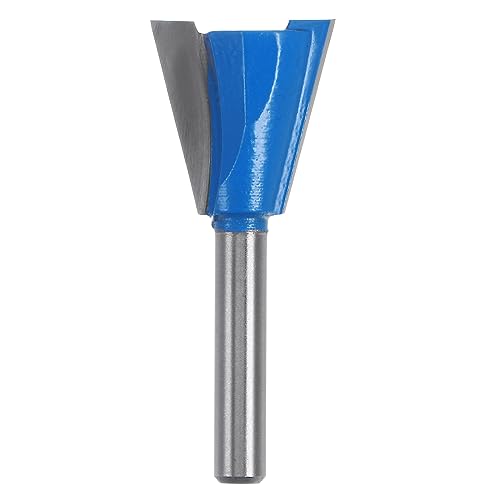 sourcing map Zinken Router Bit 1/4" Schaft 7/8" Durchm. Wolfram Hartmetall 14 Grad Zinken Gelenk Tischler Bit für Schublade Schrank Box Gelenke Herstellung Holzarbeiten von sourcing map