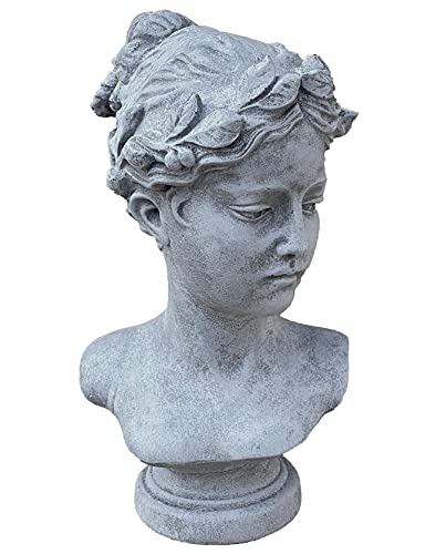 Stone and Style Steinskulptur Büste Aphrodíte Frau frostfest Steinfigur von stoneandstyle