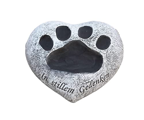 stoneandstyle Grabschmuck Hund Katze Tiere In stillem Gedenken frostfest Grabstein von stoneandstyle