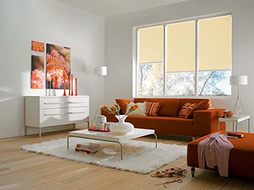 Sunlines Akkurollo, Polyester, Creme, 120 x 180 cm von Sunlines