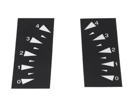 Tapofix Skala links und rechts | 1 Paar - Für CB 70 Ersatzteil Nr.20 von tapofix