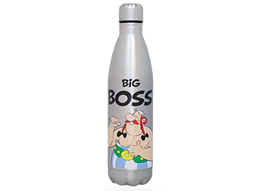 Könitz Teeflasche Obelix Big Boss, Thermosflasche 750ml aus doppelwandigem Edelstahl. Outdoor Trinkflasche BPA-frei, auslaufsicher, langlebig von tea4chill