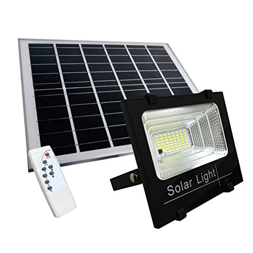 Saldi FAR50WSOLAR-N LED-Scheinwerfer SMD weiß mit Solarpanel, Sensor und Fernbedienung, 50 W von tempo di saldi