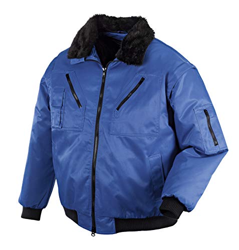 teXXor Piloten Oslo Arbeitsjacke mit abnehmbaren Ärmeln, S, blau, 4171 von texxor