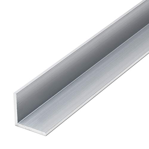 thyssenkrupp Winkelprofil Aluminium 35 x 35 x 2 mm in 1000 mm Länge | Aluwinkel Winkel L-Profil Aluprofil | EN AW-6060 von thyssenkrupp