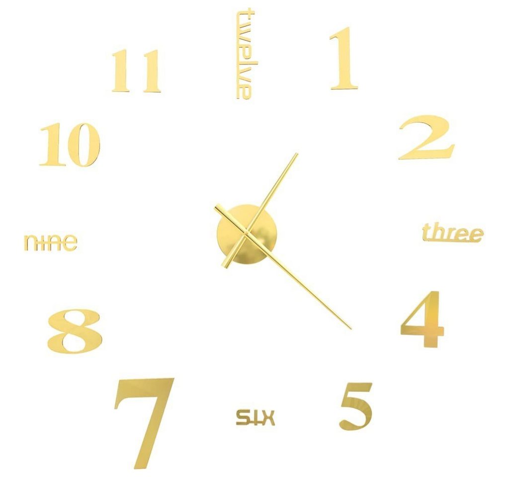 tinkaro Uhr TARJA 3D-Effekt-Golden von tinkaro