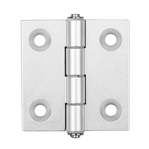 6 Stück Scharniere，für 40x40mm Aluminium-Profile, Profilscharnier, Faltscharnier, Aluminium-Türscharnier 63x63mm Dicke 3,6mm von town sister