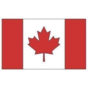 FLAGGE KANADA CANADA Fahne, Grösse: ca. 90x150 cm, Ordentliche Qualität - KEINE hauchdünne Ware - Stoffgewicht ca. 100 gr/m2 - Reissfest - Indoor/Outdoor von trends4cents