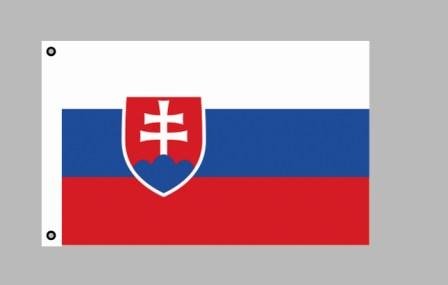 Flagge 90 x 150 : Slowakei von trends4cents