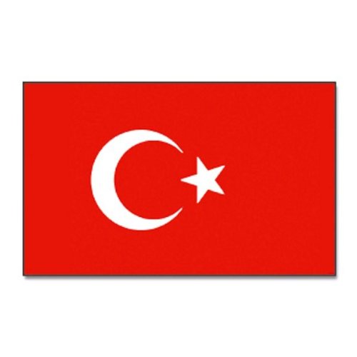 Länderfahne Türkei Türkeifahne 90x150cm Stoff Fahne von trends4cents