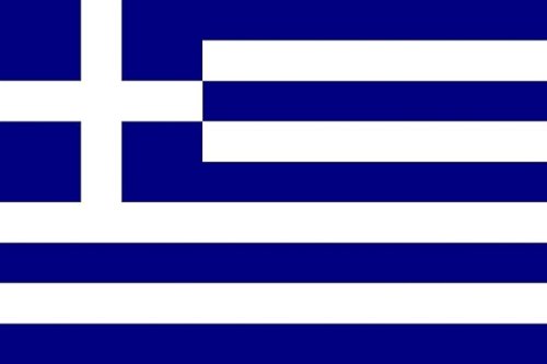 Qualitäts Fahne Flagge Griechenland 90 x 150 cm mit verstärktem Hissband von trends4cents