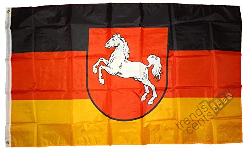 Riesen-Flagge: Niedersachsen 150cm x 250cm von trends4cents
