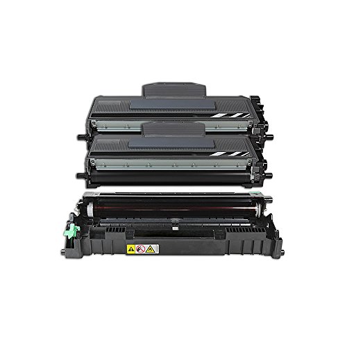 TTRecycling - kompatibel - als Ersatz für MFC-7320 /w/ MFC-7440n (1x DR-2100 Trommel + 2x TN-2120XL Toner) von ttrecycling