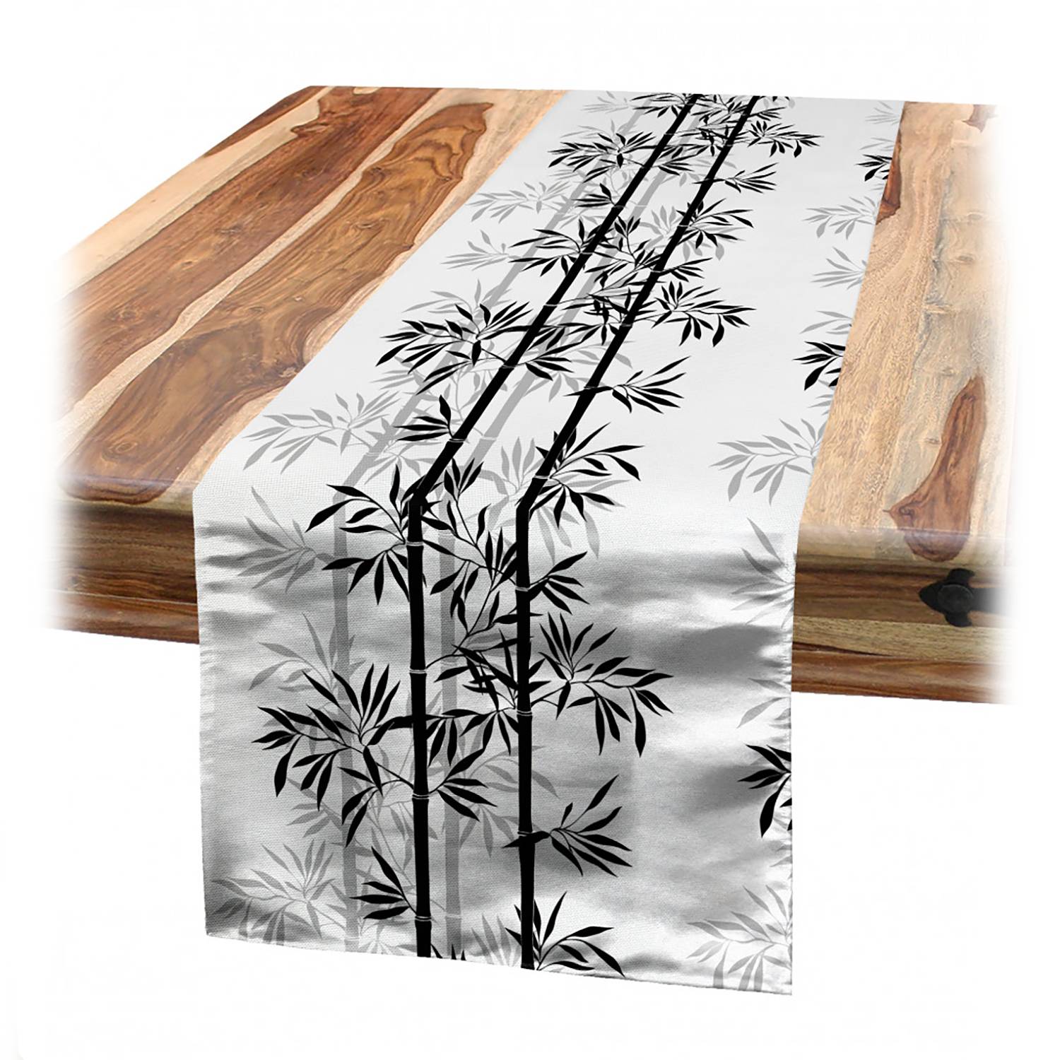 Tischläufer Bambus-Baum-Blätter von twentyfour